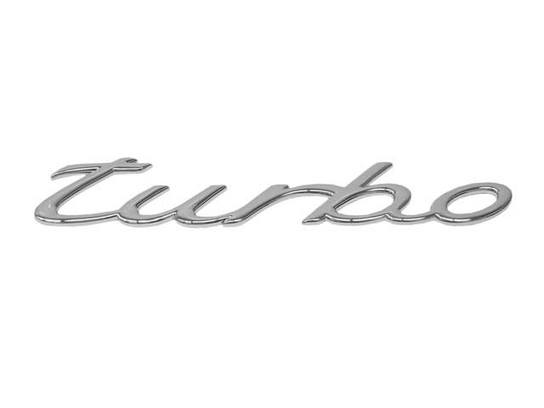 Porsche Emblem - Decklid (Turbo) (Silver) 996559237034PU